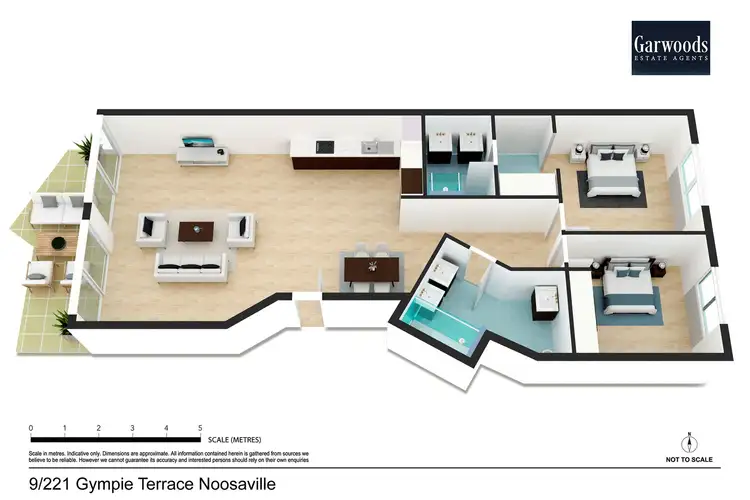 Floorplan of Homely apartment listing, 9/221-227 Gympie Terrace, Noosaville QLD 4566