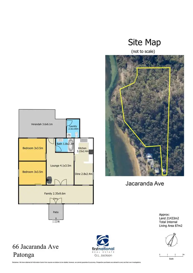 Floorplan of Homely house listing, 66 Jacaranda Avenue, Patonga NSW 2256