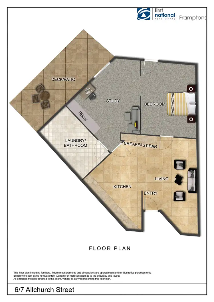 Floorplan of Homely house listing, 6/7 Allchurch Street, The Gap NT 870