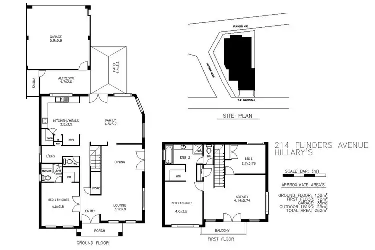 Floorplan of Homely house listing, 214 Flinders Avenue, Hillarys WA 6025