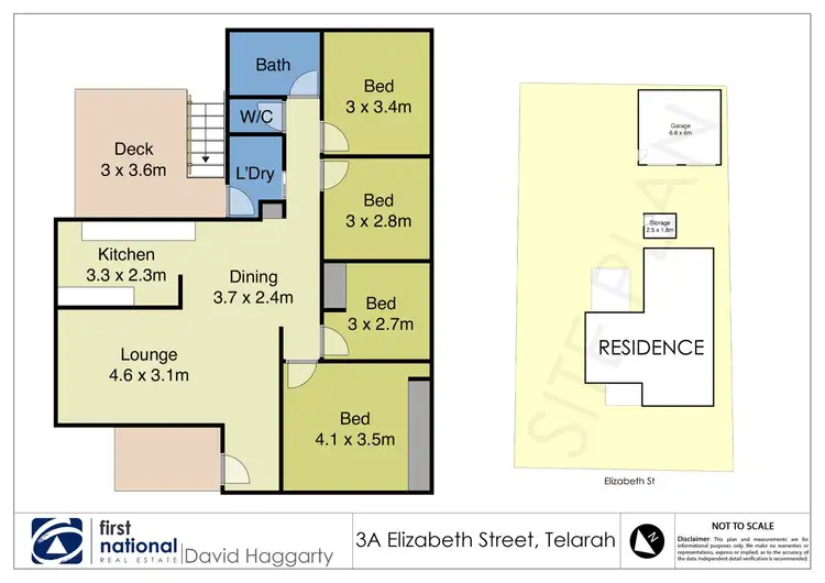 Floorplan of Homely house listing, 3A Elizabeth Street, Telarah NSW 2320