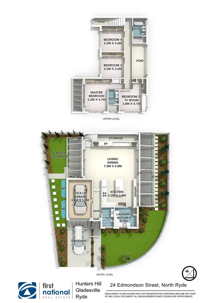 Floorplan of Homely house listing, 24 Edmondson Street, North Ryde NSW 2113