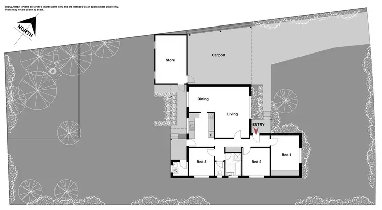 Floorplan of Homely house listing, 51 Devonport Street, Lyons ACT 2606