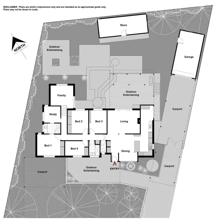 Floorplan of Homely house listing, 27 Gluyas Street, Farrer ACT 2607