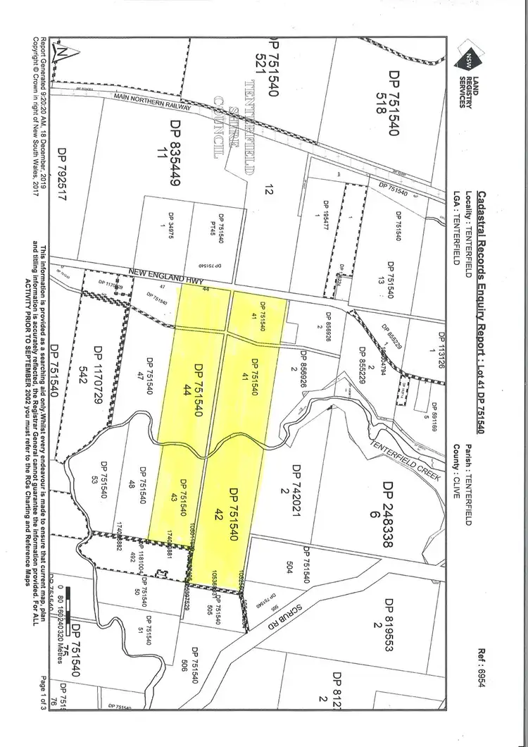 Floorplan of Homely rural property listing, 8720 New England Highway, Tenterfield NSW 2372