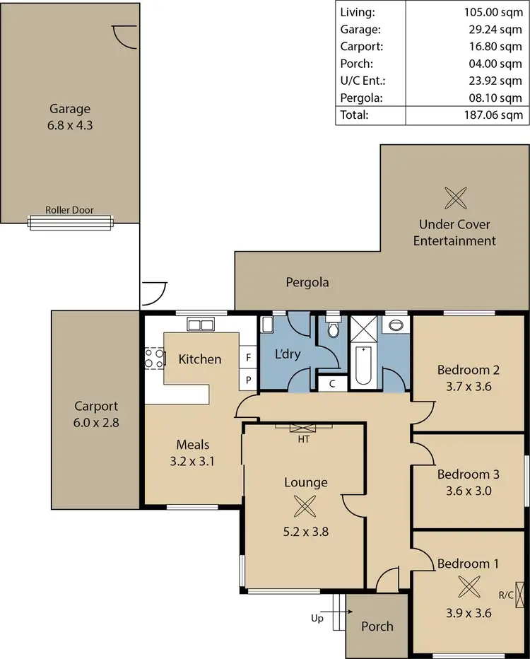 Floorplan of Homely house listing, 9 Doncaster Avenue, Valley View SA 5093