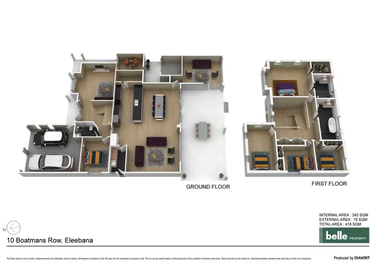 Floorplan of Homely house listing, 10 Boatmans Row, Eleebana NSW 2282