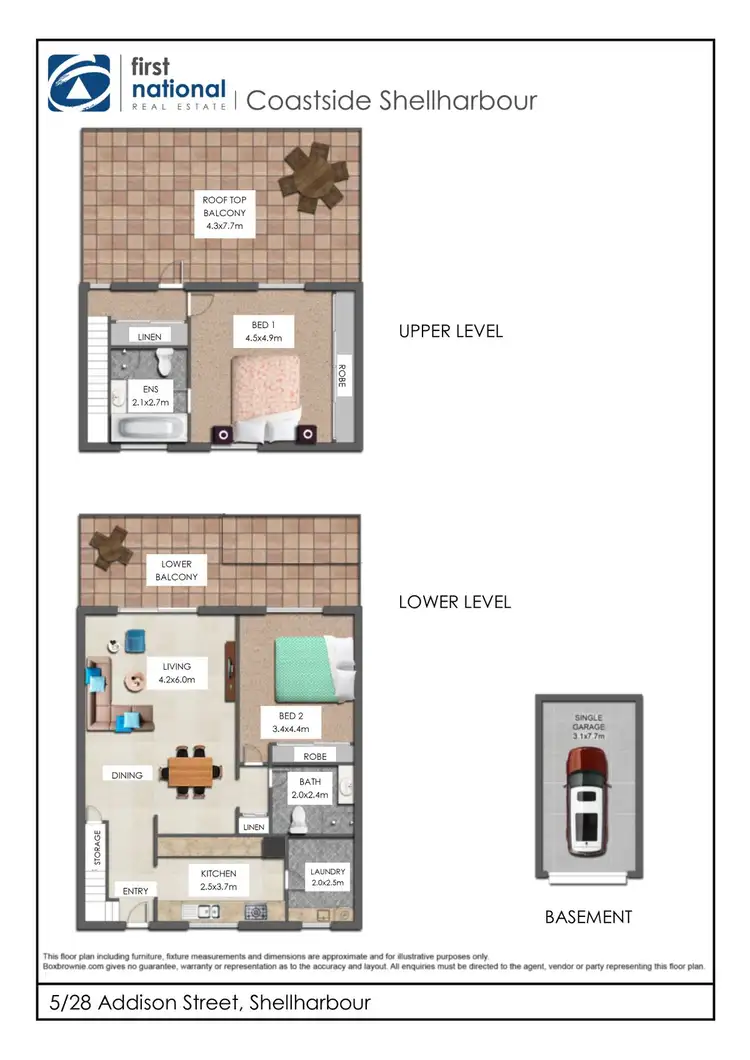 Floorplan of Homely unit listing, 5/28 Addison Street, Shellharbour NSW 2529