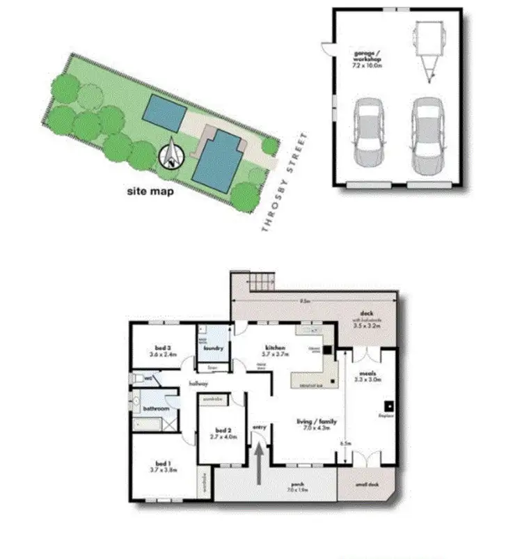 Floorplan of Homely house listing, 49 Throsby Street, Moss Vale NSW 2577