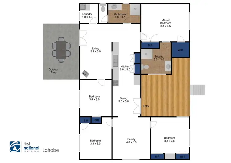Floorplan of Homely house listing, 18 Tyers-Walhalla Road, Tyers VIC 3844
