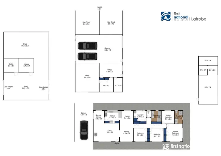 Floorplan of Homely rural property listing, 70 Archbolds Lane, Tyers VIC 3844