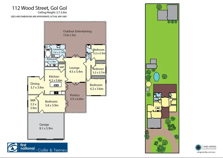 Floorplan of Homely house listing, 112 Wood Street, Gol Gol NSW 2738