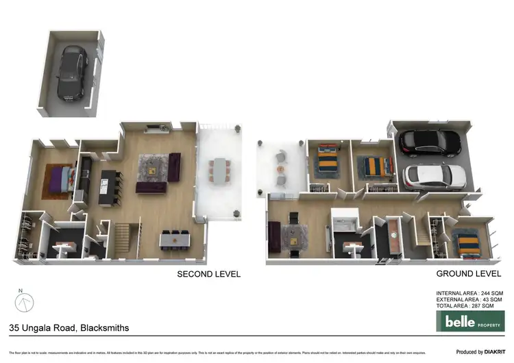 Floorplan of Homely house listing, 35 Ungala Road, Blacksmiths NSW 2281
