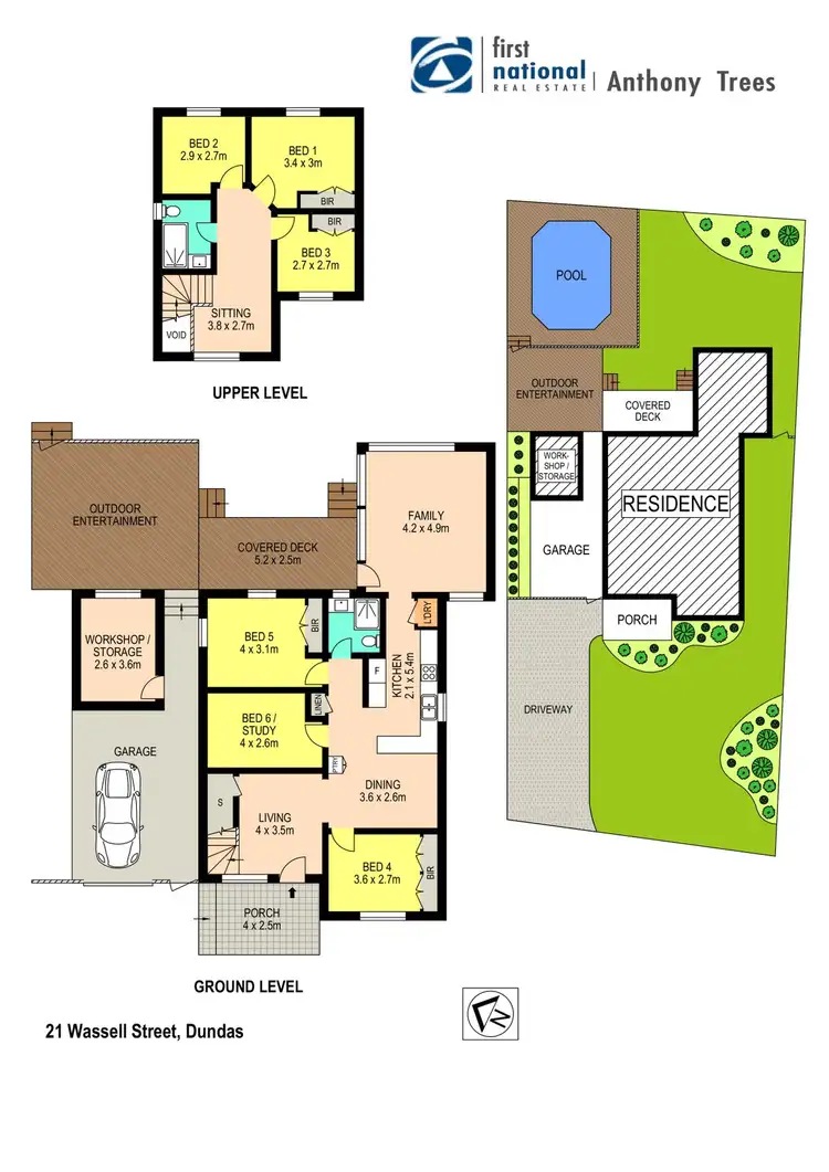 Floorplan of Homely house listing, 21 Wassell Street, Dundas NSW 2117