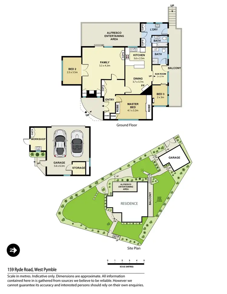 Floorplan of Homely house listing, 159 Ryde Road, West Pymble NSW 2073
