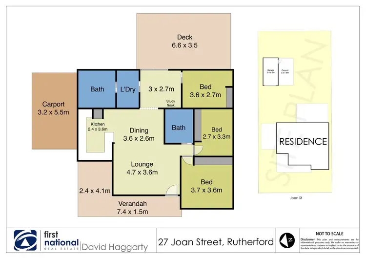 Floorplan of Homely house listing, 27 Joan Street, Rutherford NSW 2320