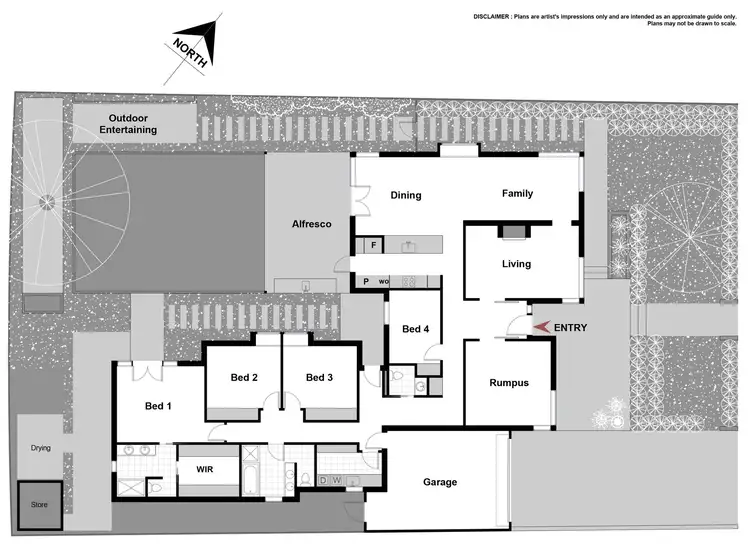 Floorplan of Homely house listing, 80 Captain Cook Crescent, Griffith ACT 2603