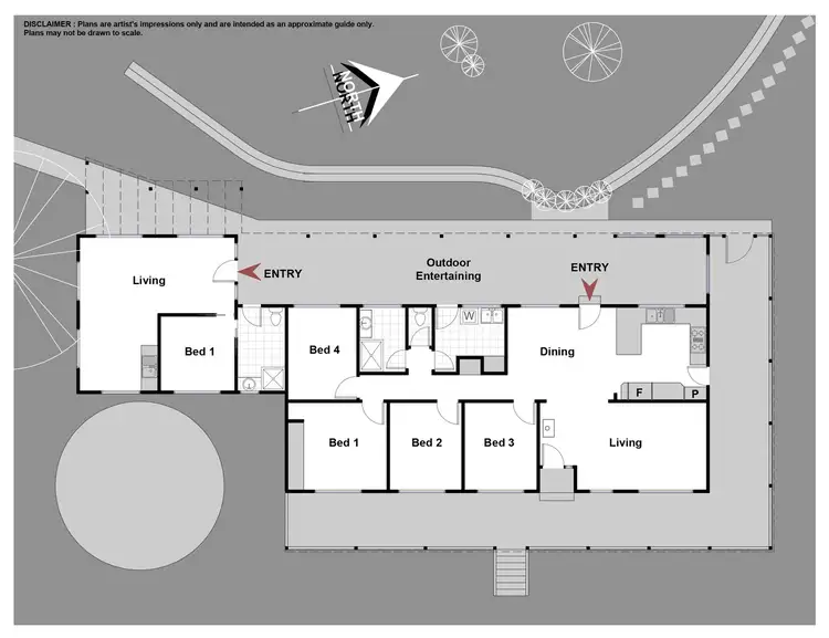 Floorplan of Homely house listing, 141 London Bridge Road, Burra NSW 2620