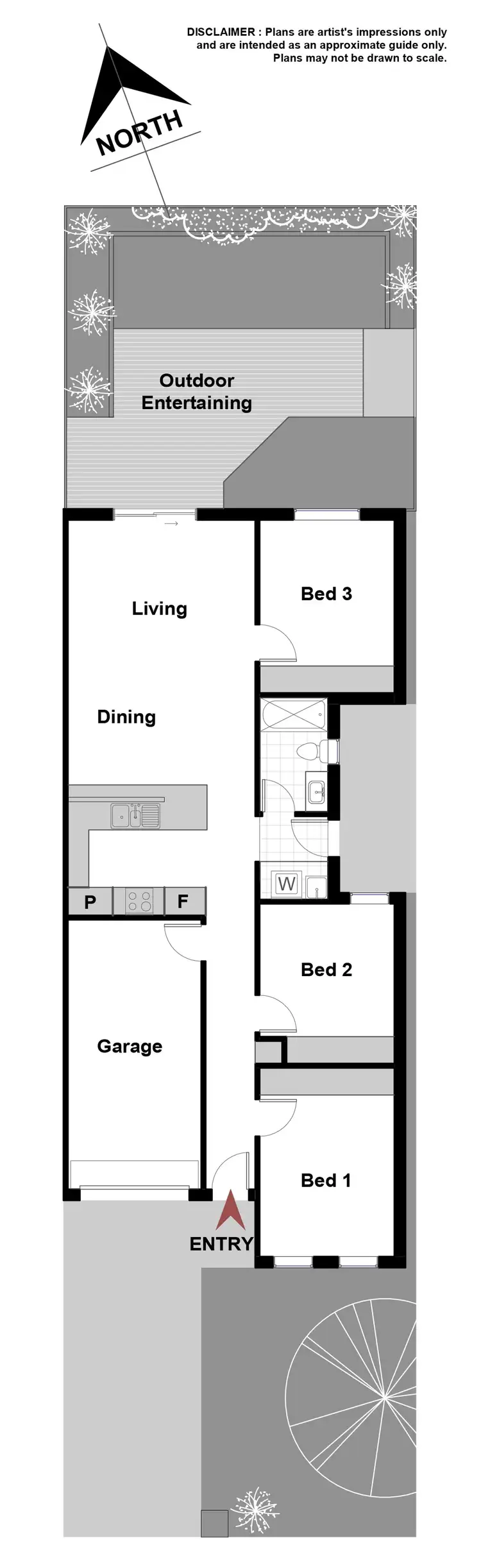 Floorplan of Homely house listing, 12 Gulwan Street, Ngunnawal ACT 2913