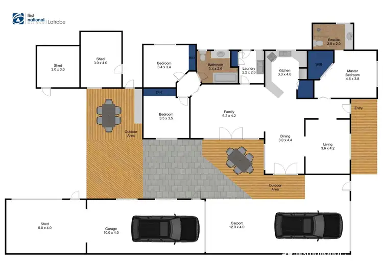 Floorplan of Homely house listing, 30 McLean Street, Morwell VIC 3840