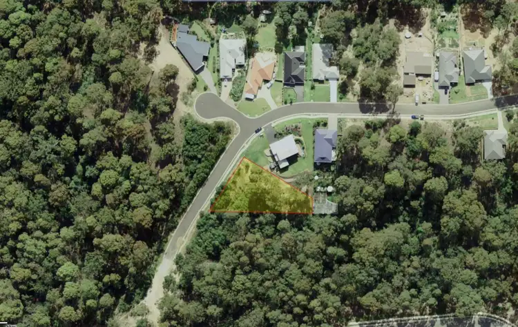 Floorplan of Homely land listing, 38 Bunderra Circuit, Malua Bay NSW 2536