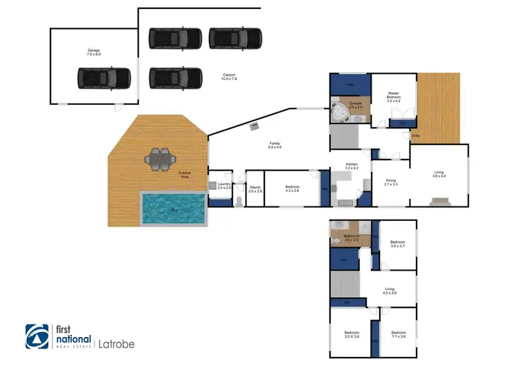 Floorplan of Homely house listing, 15 Garibaldi Street, Traralgon VIC 3844