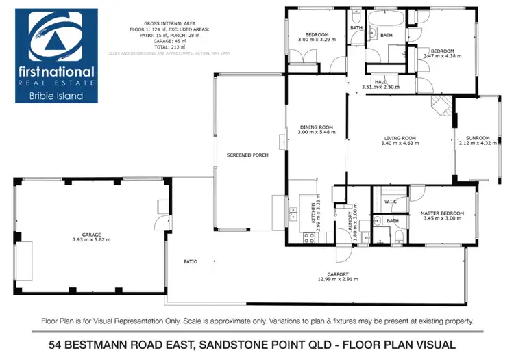 Floorplan of Homely house listing, 54 Bestmann Road, Sandstone Point QLD 4511