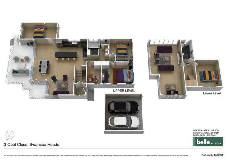 Floorplan of Homely house listing, 3 Opal Close, Swansea Heads NSW 2281