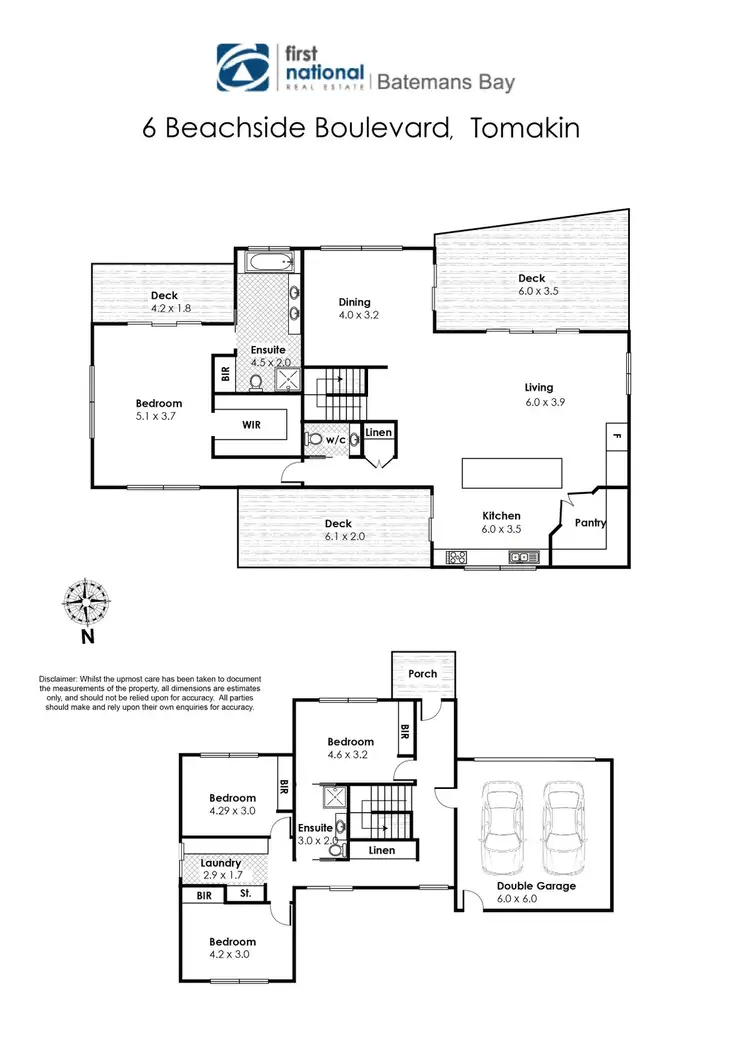 Floorplan of Homely house listing, 6 Beachside Boulevard, Tomakin NSW 2537