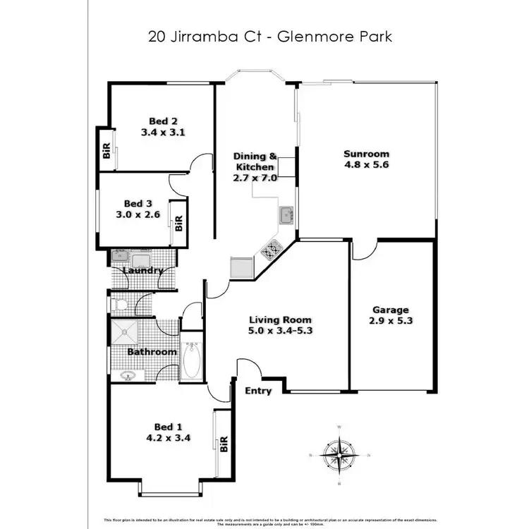 Floorplan of Homely house listing, 20 Jirramba Court, Glenmore Park NSW 2745