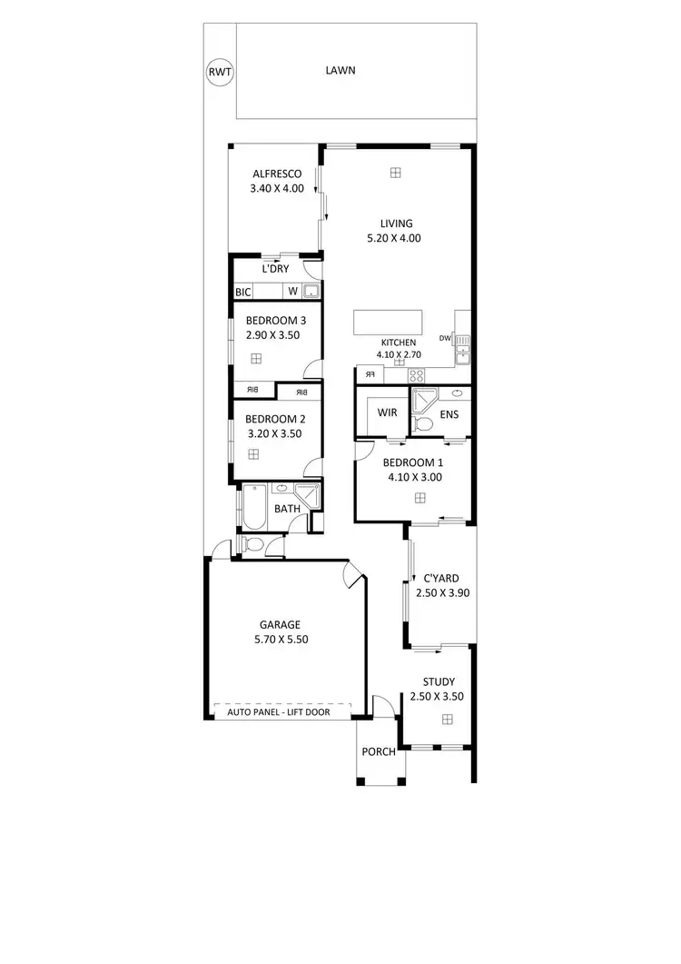 Floorplan of Homely house listing, 6 Hamish Court, Seaton SA 5023