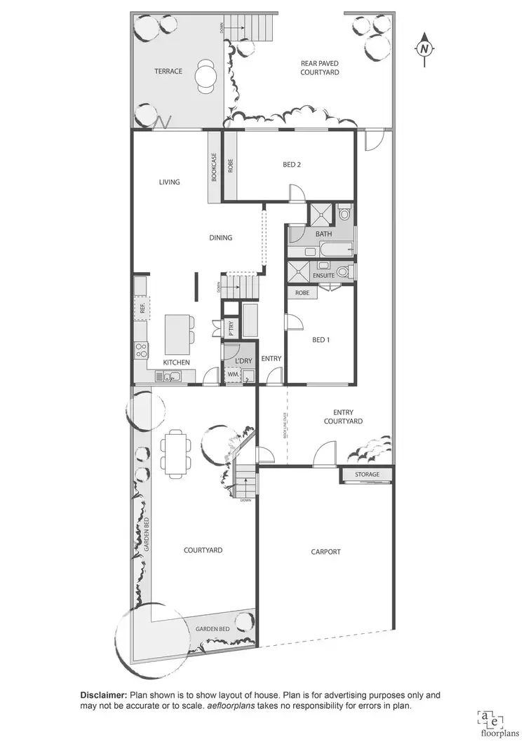 Floorplan of Homely townhouse listing, 10 Rymill Place, Mawson ACT 2607