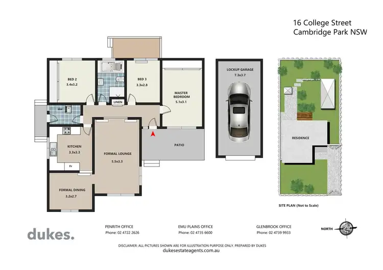 Floorplan of Homely house listing, 16 College Street, Cambridge Park NSW 2747