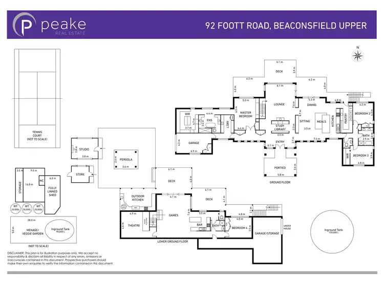 Floorplan of Homely house listing, 92 Foott Road, Beaconsfield Upper VIC 3808