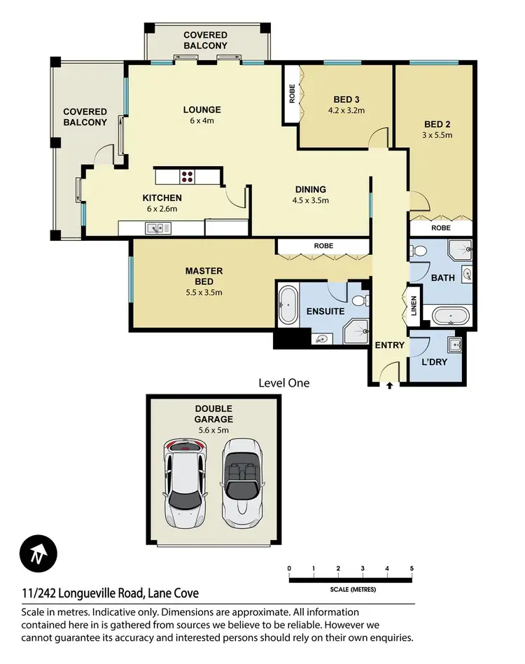 Floorplan of Homely apartment listing, 11/242-246 Longueville Road, Lane Cove NSW 2066