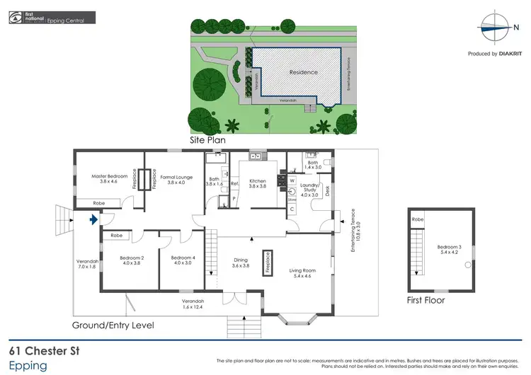 Floorplan of Homely house listing, 61 Chester Street, Epping NSW 2121