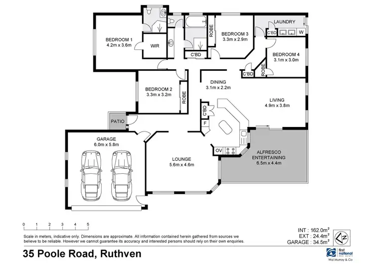 Floorplan of Homely rural property listing, 35 Poole Road, Ruthven NSW 2480