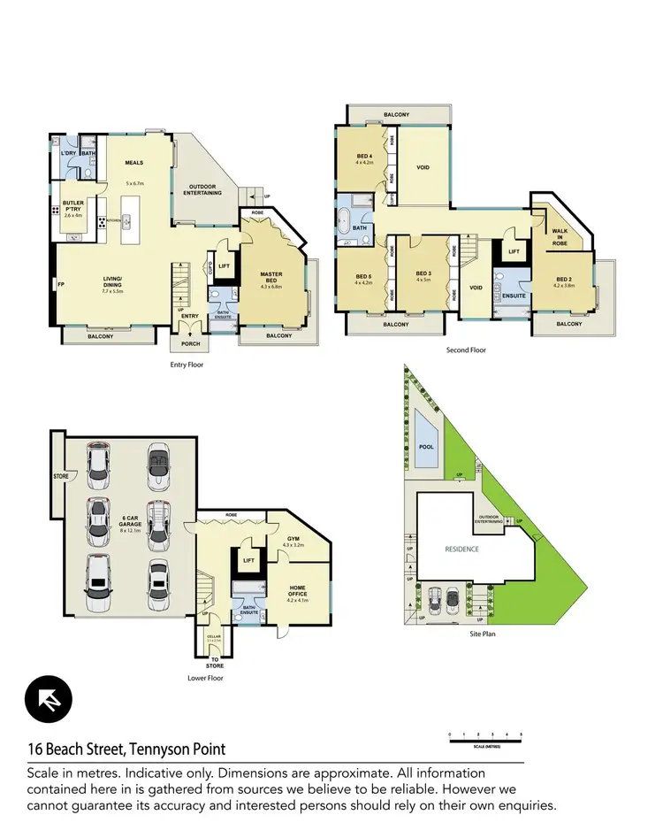 Floorplan of Homely house listing, 16 Beach Street, Tennyson Point NSW 2111