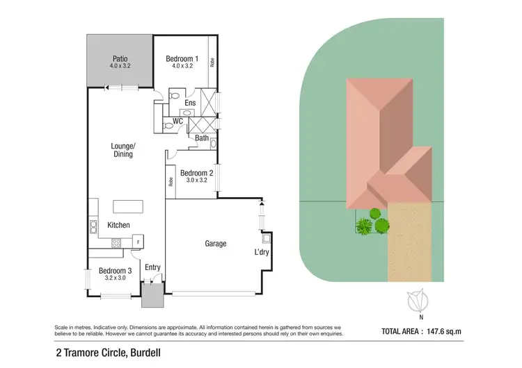 Floorplan of Homely house listing, 2 Tramore Circle, Burdell QLD 4818
