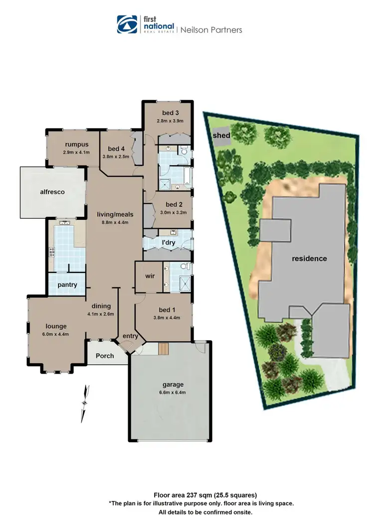Floorplan of Homely house listing, 3 Glendon Drive, Warragul VIC 3820