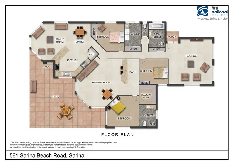 Floorplan of Homely rural property listing, 561 Sarina Beach Road, Sarina QLD 4737