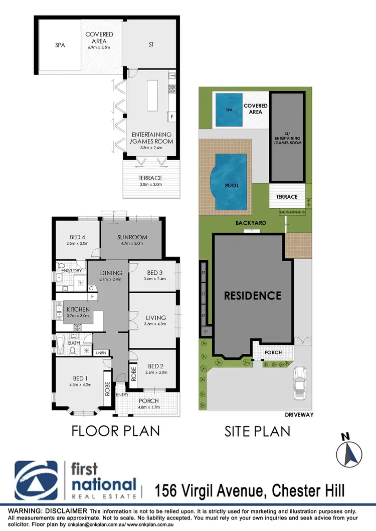 Floorplan of Homely house listing, 156 Virgil Avenue, Chester Hill NSW 2162