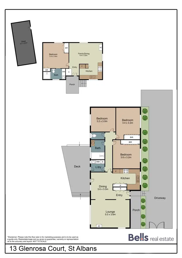 Floorplan of Homely house listing, 13 Glenrosa Court, St Albans VIC 3021