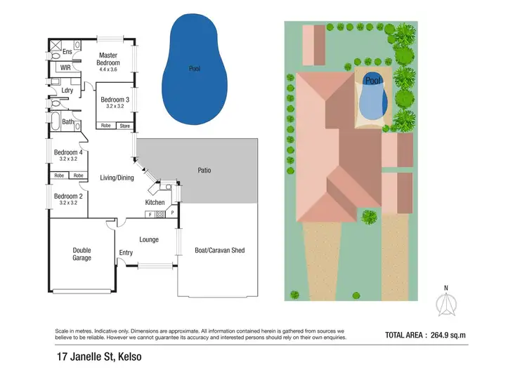 Floorplan of Homely house listing, 17 Janelle Street, Kelso QLD 4815