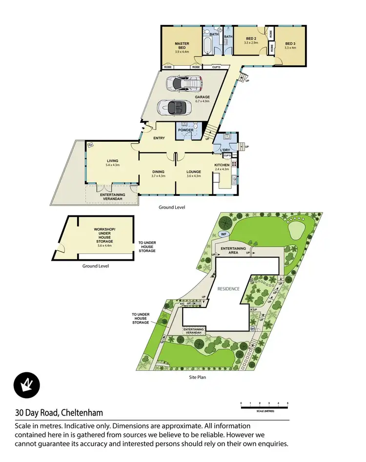 Floorplan of Homely house listing, 30 Day Road, Cheltenham NSW 2119