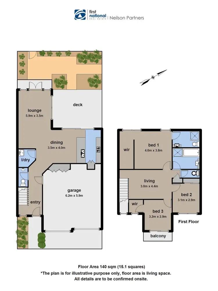 Floorplan of Homely house listing, 8 Manna Row, Officer VIC 3809