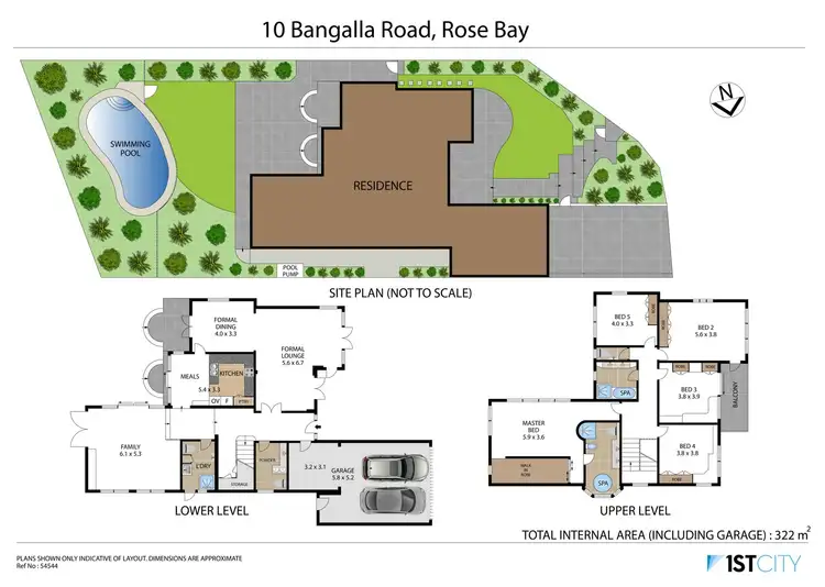 Floorplan of Homely house listing, 10 Bangalla Road, Rose Bay NSW 2029