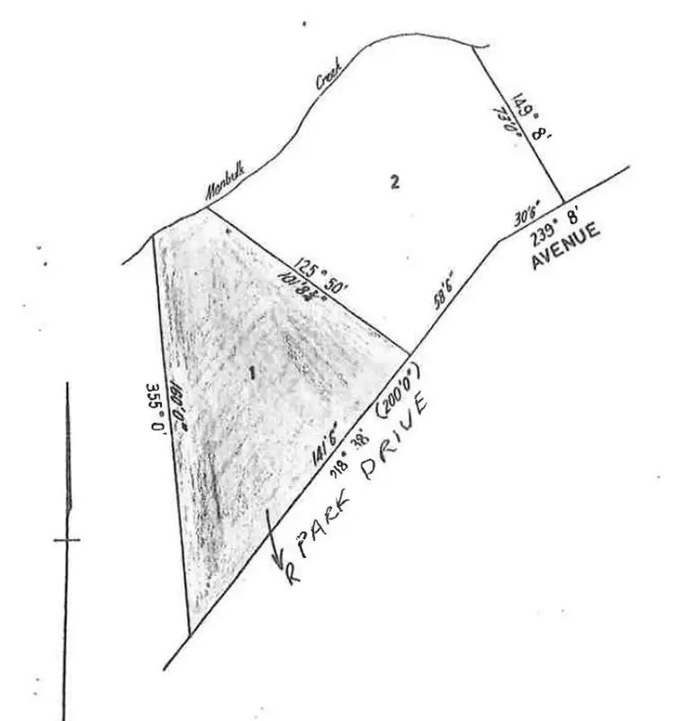 Floorplan of Homely land listing, LOT 1/65 Park Drive, Belgrave VIC 3160