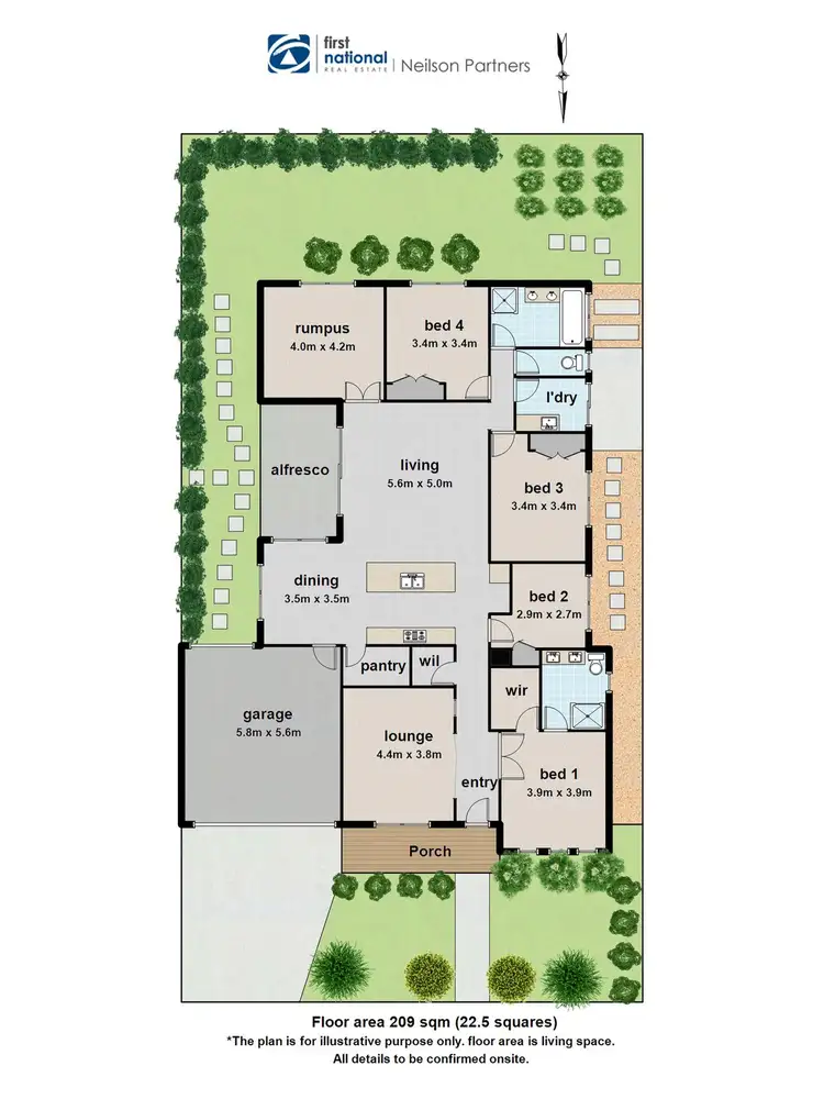 Floorplan of Homely house listing, 9 Burgess Avenue, Officer VIC 3809