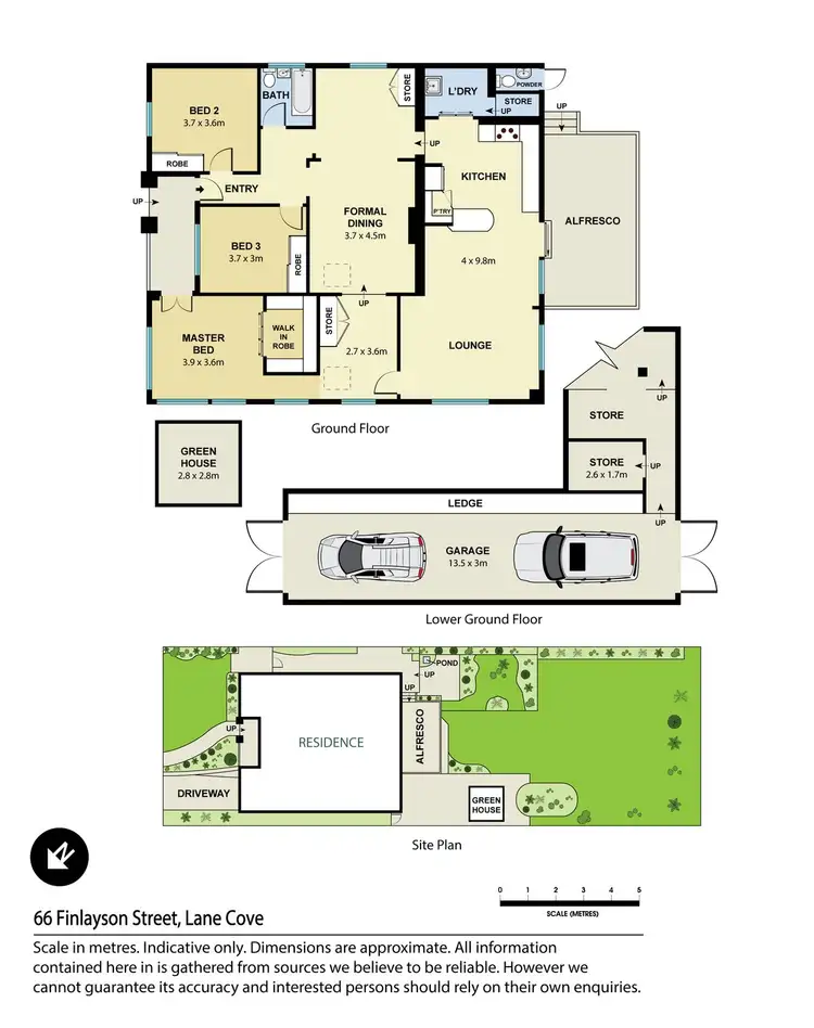 Floorplan of Homely house listing, 66 Finlayson Street, Lane Cove NSW 2066